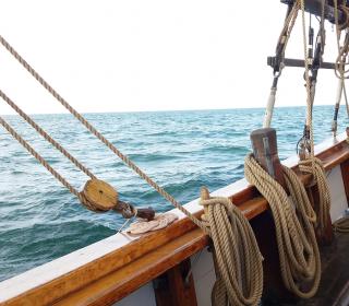 Albanus sailing on Åland Islands  